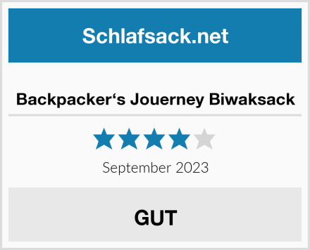  Backpacker‘s Jouerney Biwaksack Test