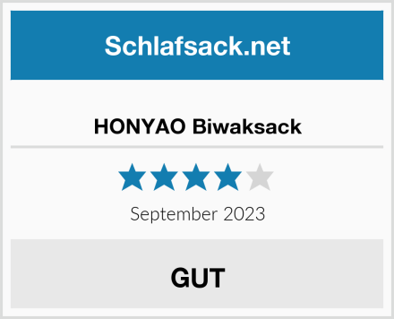  HONYAO Biwaksack Test
