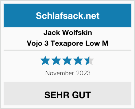 Jack Wolfskin Vojo 3 Texapore Low M Test
