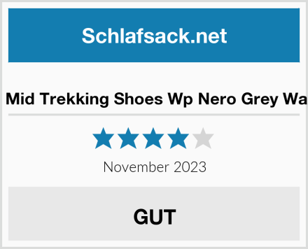  CMP Rigel Mid Trekking Shoes Wp Nero Grey Wanderschuh Test