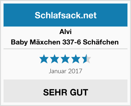 Alvi Baby Mäxchen 337-6 Schäfchen  Test