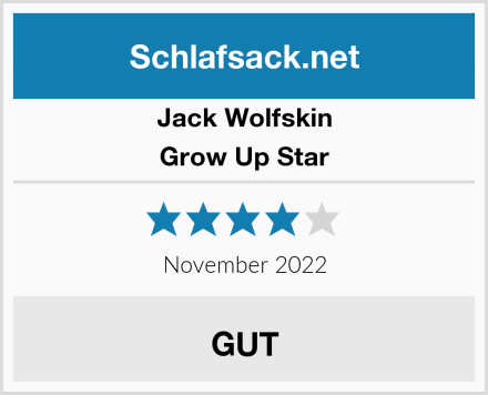 Jack Wolfskin Grow Up Star Test