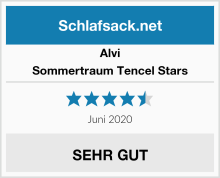 Alvi Sommertraum Tencel Stars Test