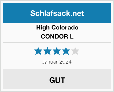 High Colorado CONDOR L Test