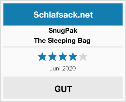 SnugPak The Sleeping Bag  Test