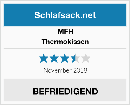 MFH Thermokissen Test
