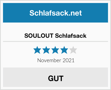  SOULOUT Schlafsack Test