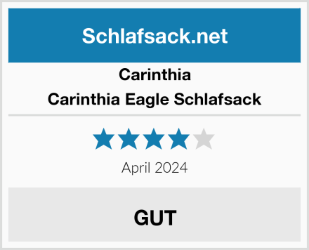Carinthia Carinthia Eagle Schlafsack Test