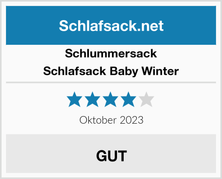 Schlummersack Schlafsack Baby Winter Test