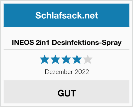  INEOS 2in1 Desinfektions-Spray Test