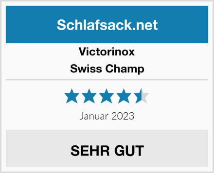 Victorinox Swiss Champ Test